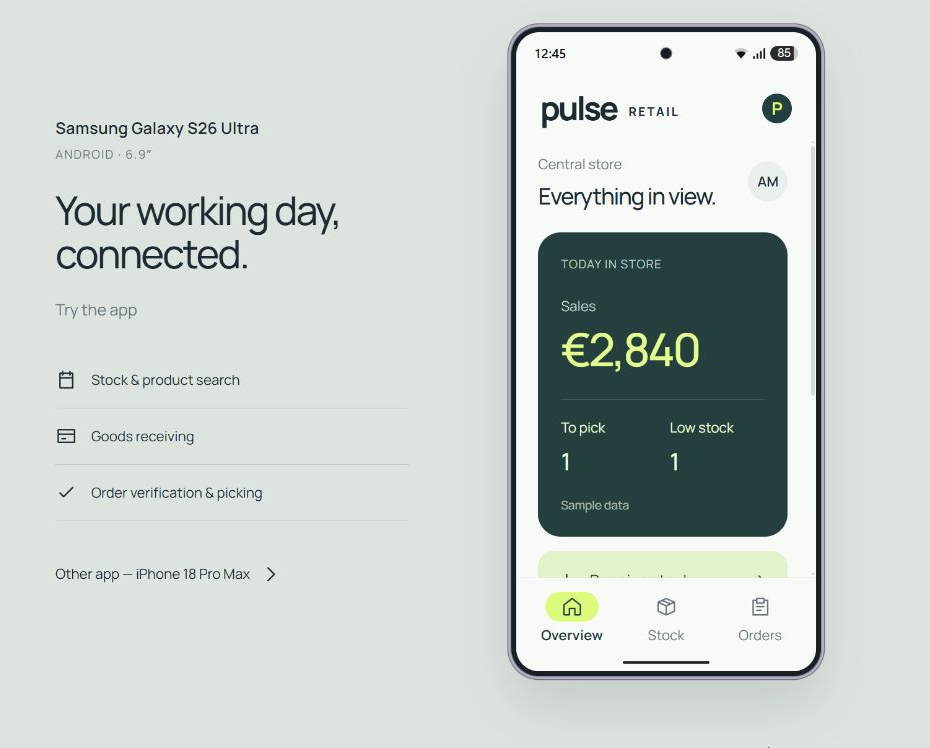 Pulse Retail — Interactive demo